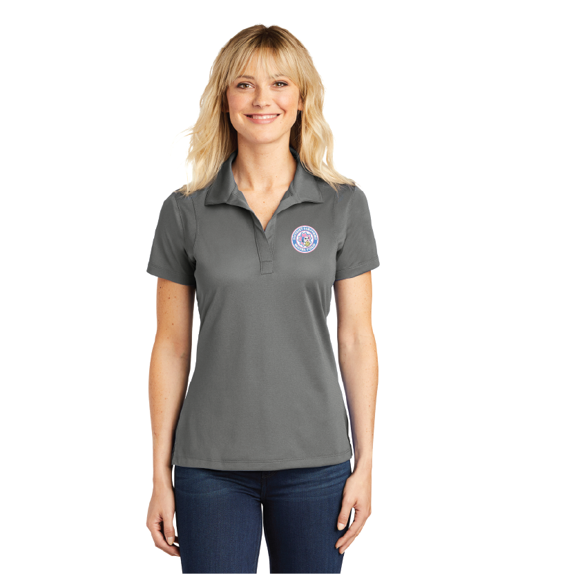 Blossom Women's Polo - Grey