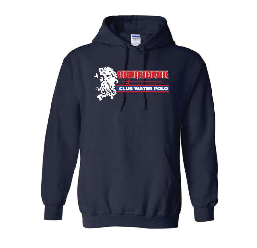 Conqueror Adult Hoodie - Navy