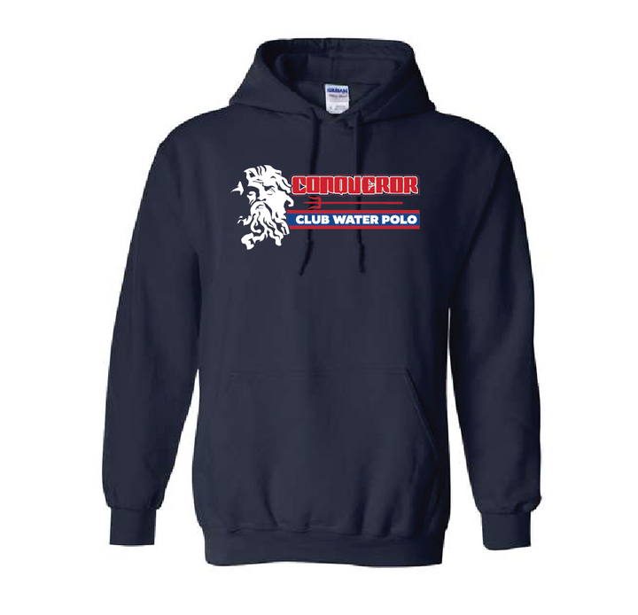 Conqueror Adult Hoodie - Navy