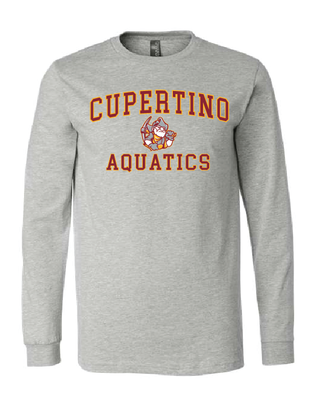 Cupertino Unisex Long Sleeve - Heather Gray