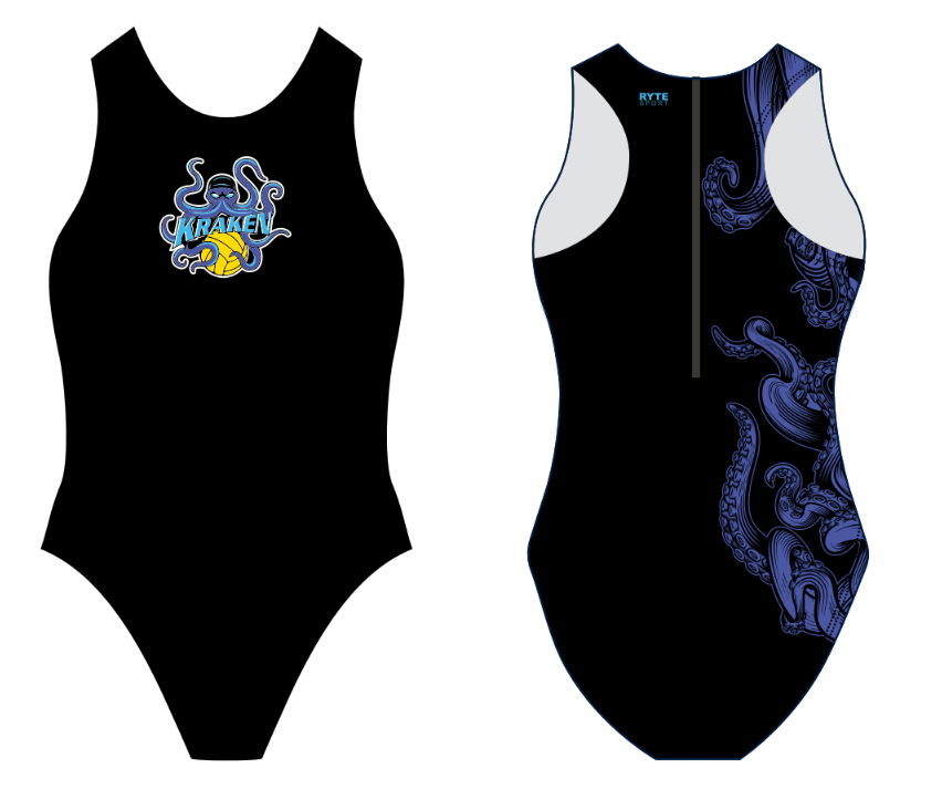 Kraken Women's Water Polo Suits