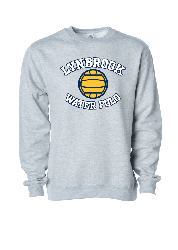 Lynbrook Unisex Crew - Heather Gray