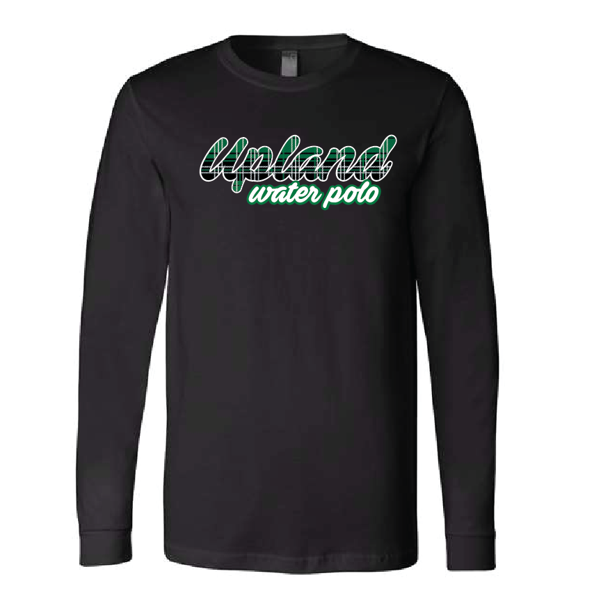 Upland Unisex long sleeve tee - Black