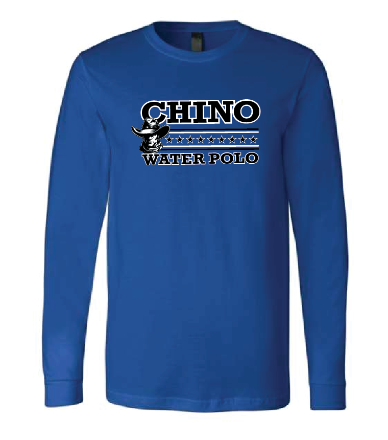 Chino Long Sleeve tee - Royal