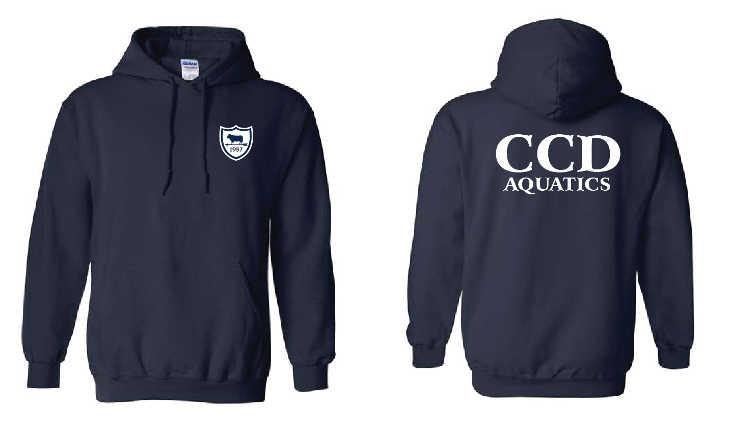 CCD Adult Unisex Hoodie - Navy