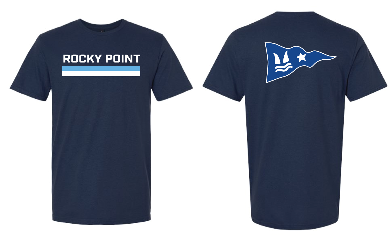 Rocky Adult Tee - Navy