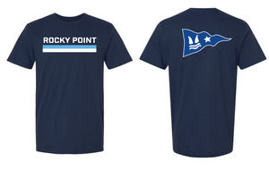 Rocky Adult Tee - Navy