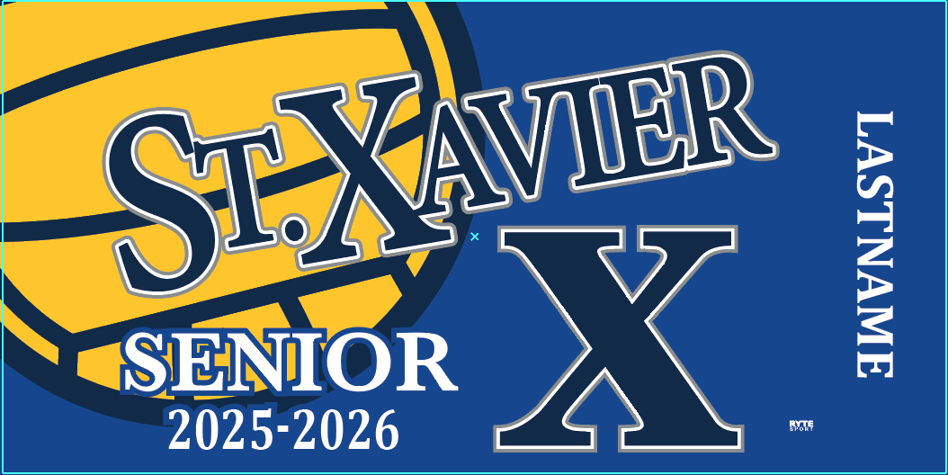 CUSTOM St Xavier Prep Towel 2025