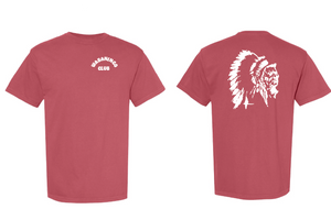Wabaningo Club Tee- Crimson