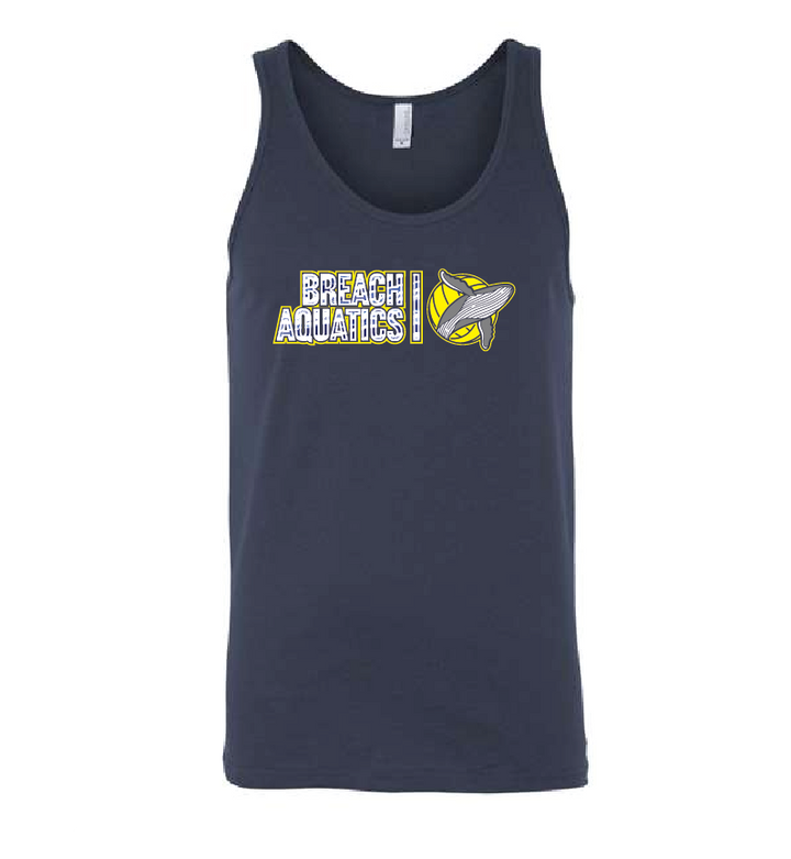 Breach Water Polo Unisex Tank - Navy RYTE Sport