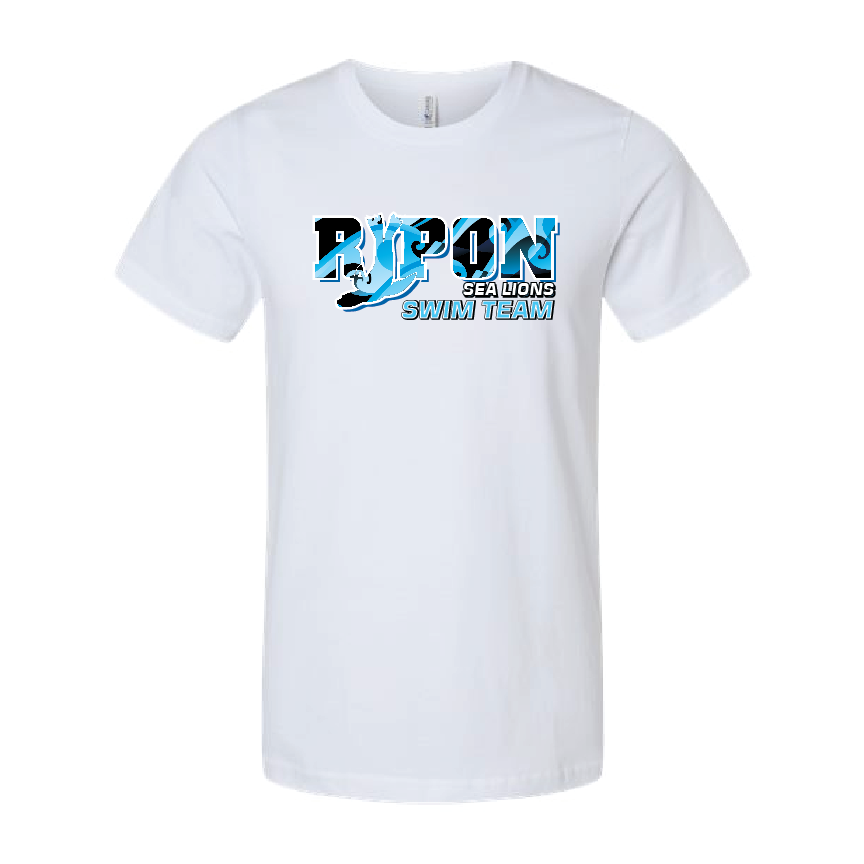 Ripon Sea Lions Unisex Tee - White RYTE Sport