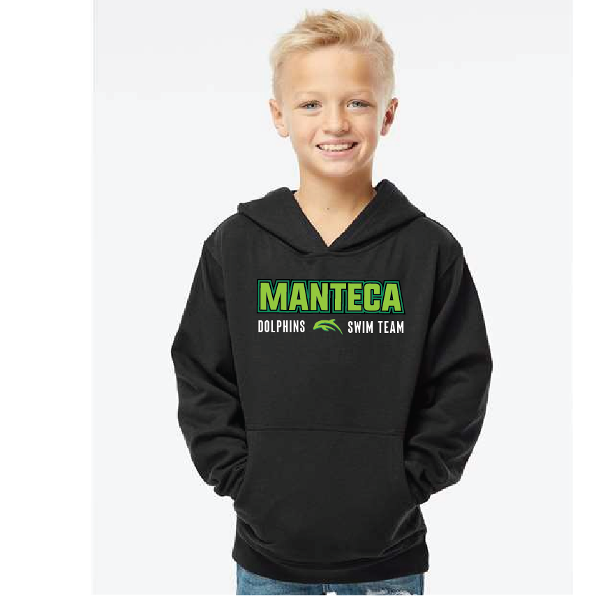 Manteca Youth Hoodie - Black RYTE Sport