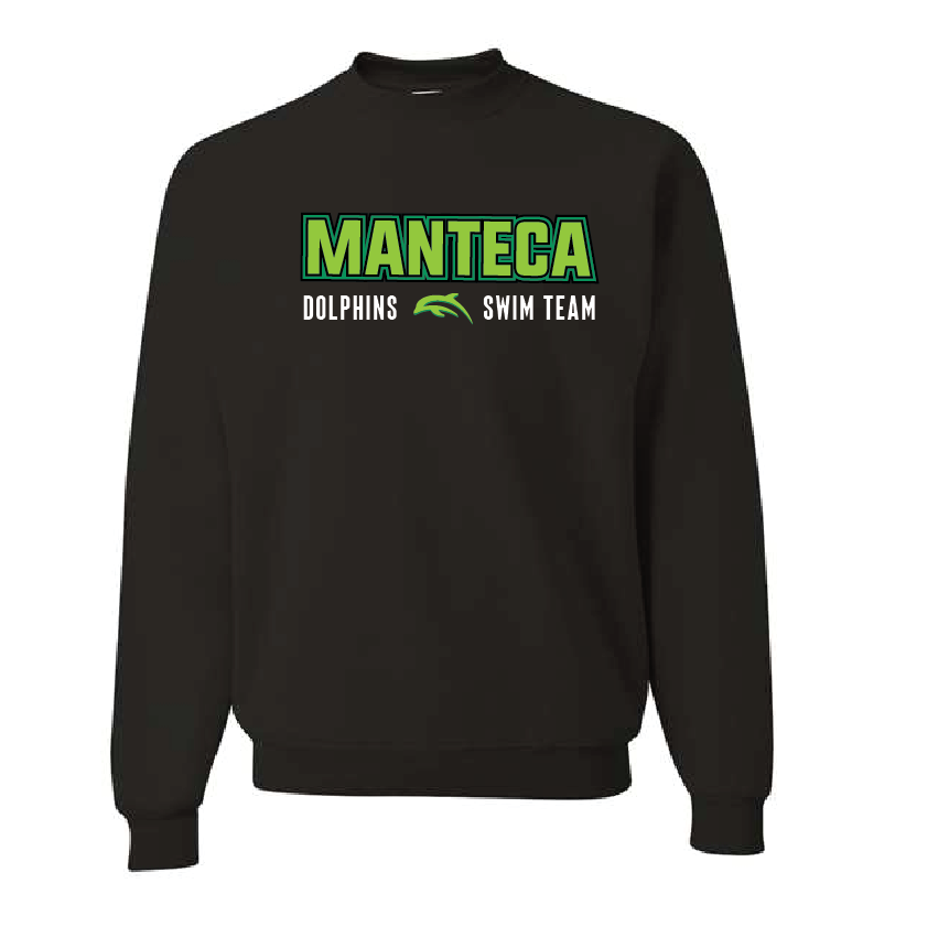 Manteca Unisex Crew - Black RYTE Sport