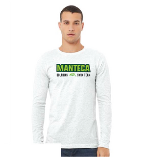 Manteca Unisex Long Sleeve T-Shirt - White RYTE Sport