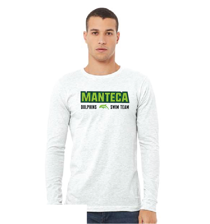 Manteca Unisex Long Sleeve T-Shirt - White RYTE Sport