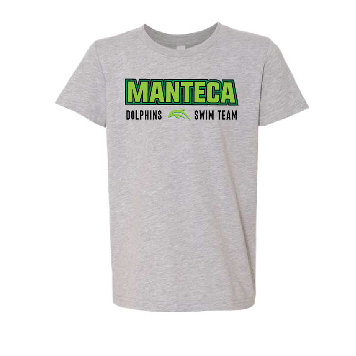 Manteca Youth Tee - Heather Gray