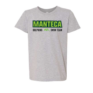 Manteca Youth Tee - Heather Gray