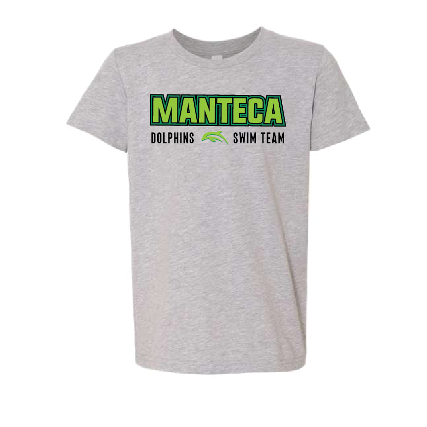 Manteca Youth Tee - Heather Gray