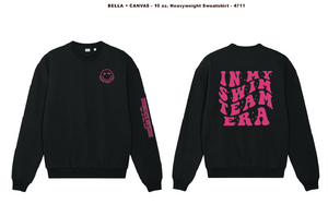 Monte Vista Unisex Crewneck Pink Print - Black