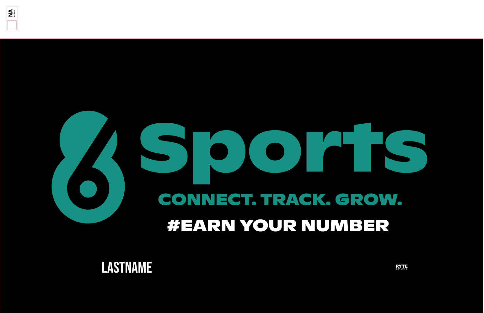 CUSTOM 6-8 Earn Your Number RYTE Sport
