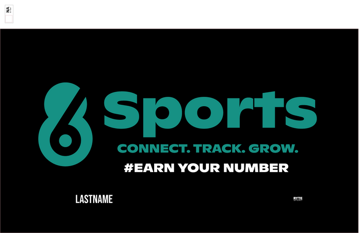 CUSTOM 6-8 Earn Your Number RYTE Sport