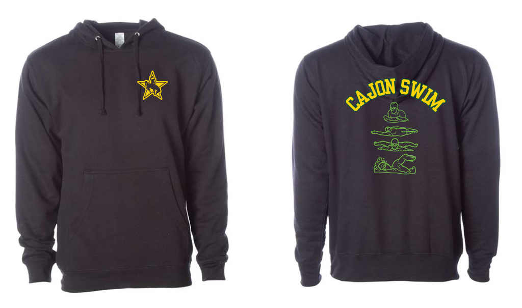 Cajon Swim Hoodie 2024 - Black RYTE Sport