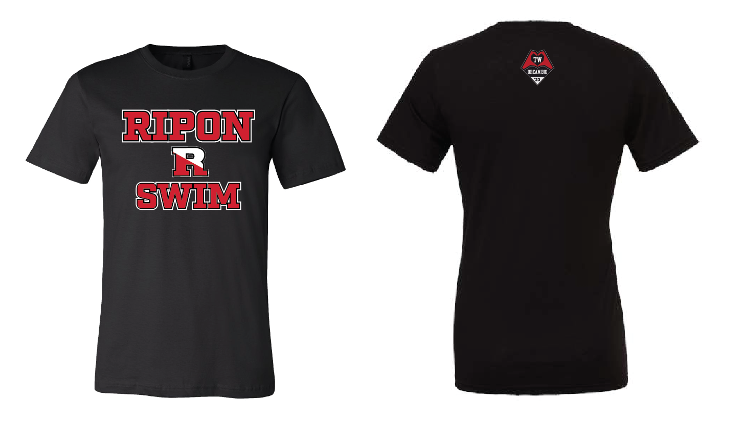 Ripon Swim Tee 2023 - Black RYTE Sport