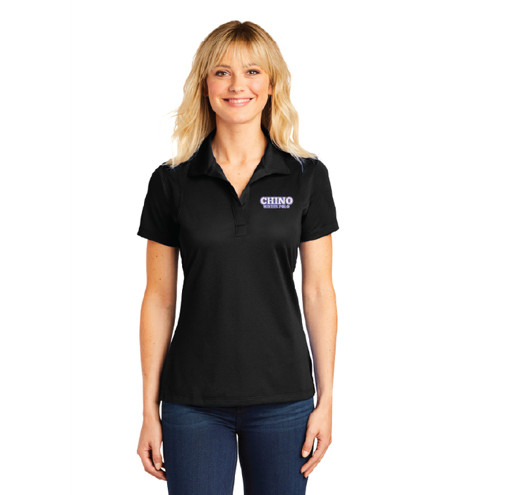 Chino Polo Shirt - Women's - Black RYTE Sport