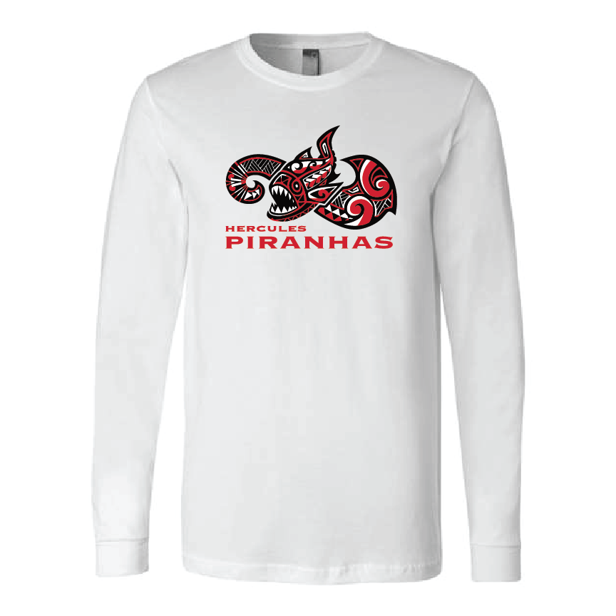 Hercules Long Sleeve Tee - White RYTE Sport