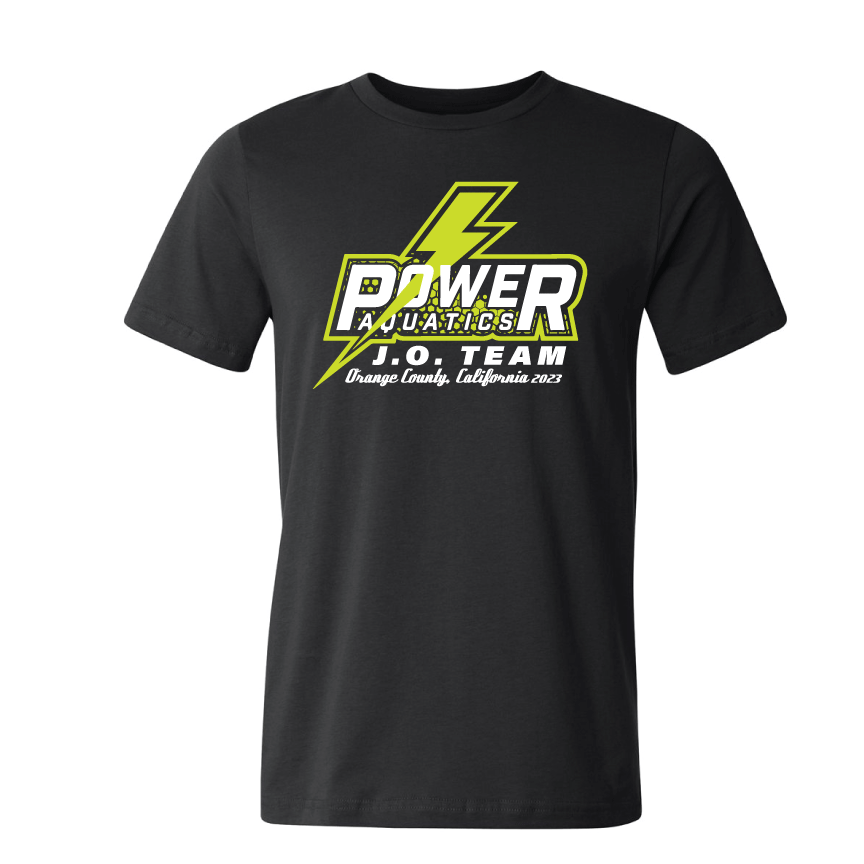 Power Aquatics Unisex Tee 2023 - Back RYTE Sport