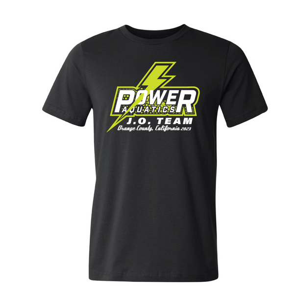 Power Aquatics Unisex Tee 2023 - Back - RYTE Sport