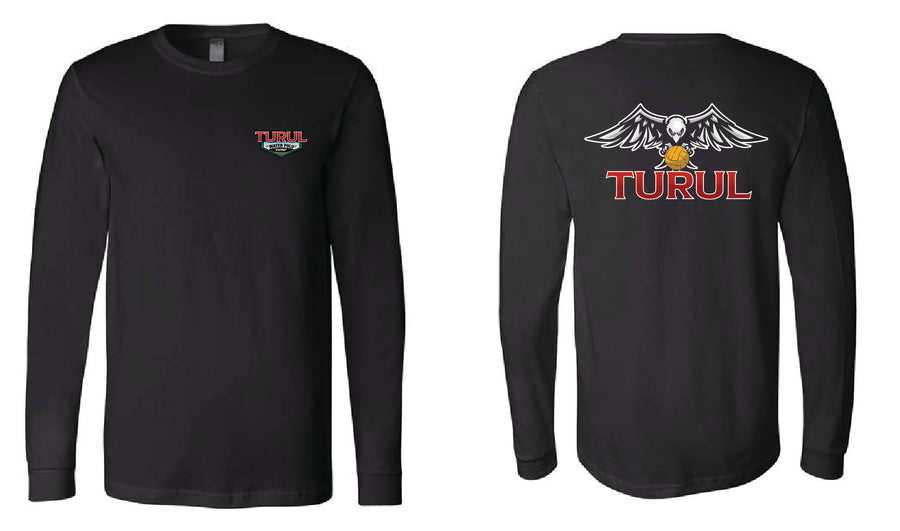 Turul Adult Long Sleeve Black with Back Print RYTE Sport