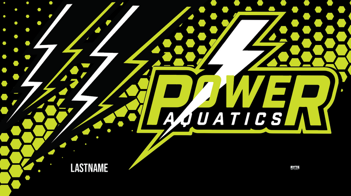 CUSTOM Power Aquatics Towel 2023 RYTE Sport