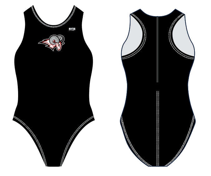 Lake Mary Solid Water Polo Suit RYTE Sport