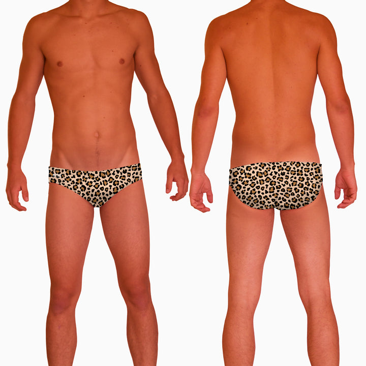 Retro Leopard Brief RYTE Sport