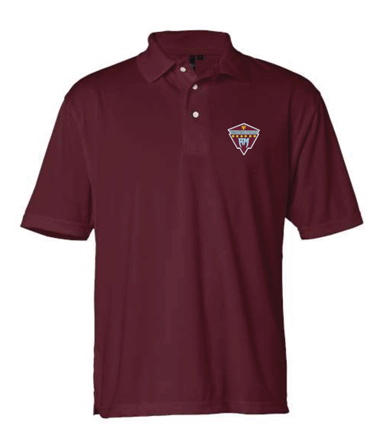 Rancho Mirage 2023 - Polo Shirt Maroon RYTE Sport