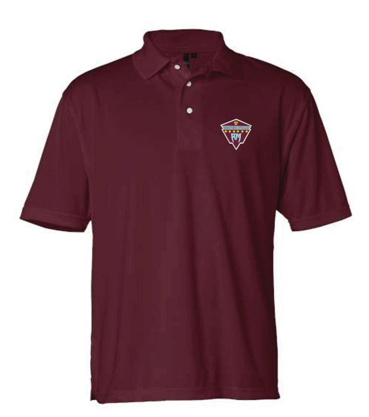 Rancho Mirage 2023 - Polo Shirt Maroon RYTE Sport