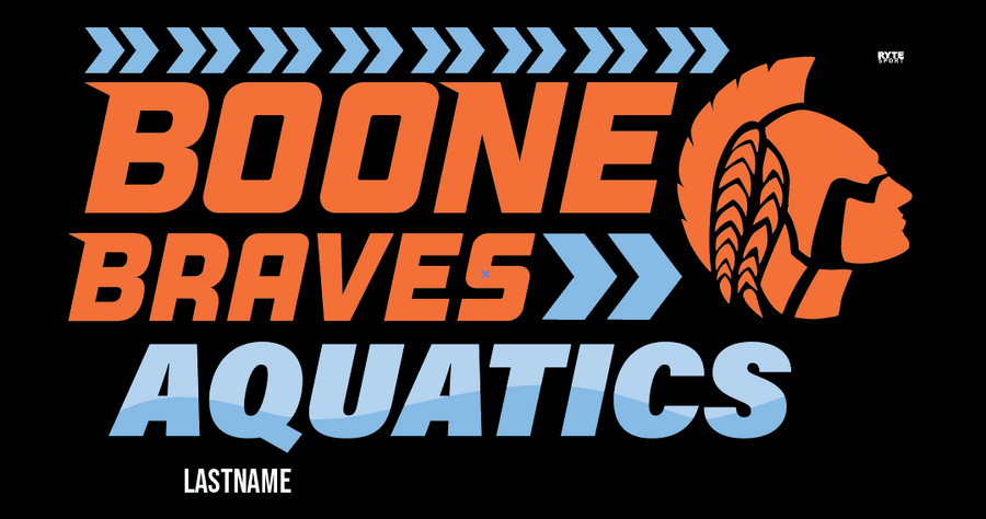 CUSTOM Boone Aquatics Towel RYTE Sport