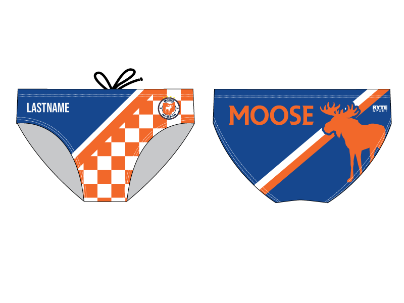 CUSTOM Moose Water Polo Brief RYTE Sport