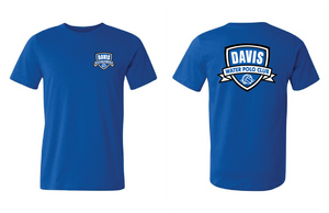 Davis Tri Blend tee - Royal RYTE Sport