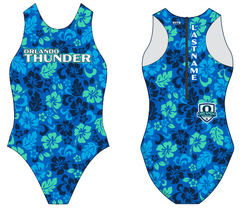 CUSTOM Orlando Thunder 2022 Women's Water Polo Suit RYTE Sport