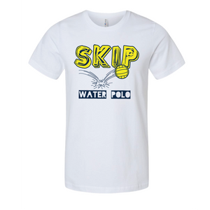Skip Water Polo Tee - White