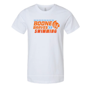 Boone Unisex Swimming Tee - White RYTE Sport