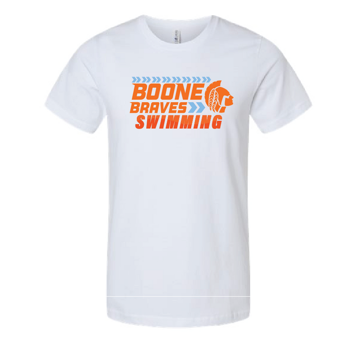 Boone Unisex Swimming Tee - White RYTE Sport