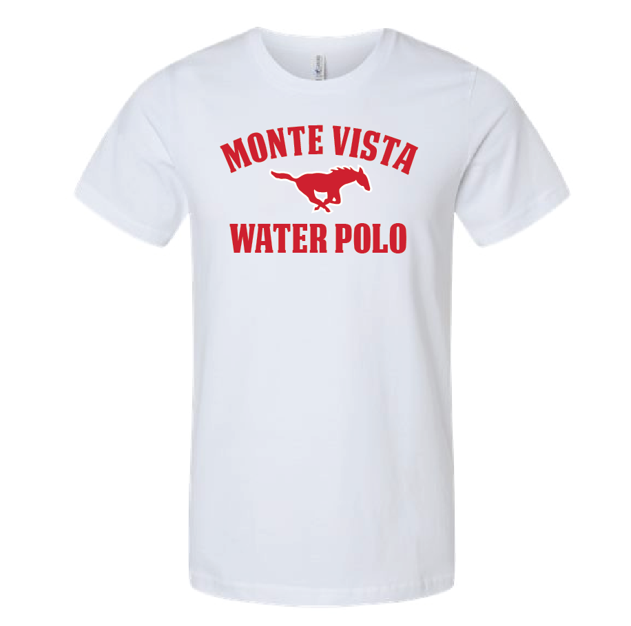 Monte Vista General Unisex Short Sleeve Tee Shirt - White RYTE Sport