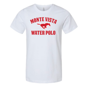Monte Vista General Unisex Short Sleeve Tee Shirt - White RYTE Sport