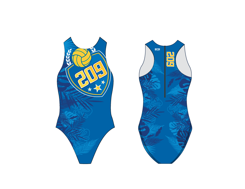 209 Water Polo Club 2019 Custom Women's Water Polo Suit