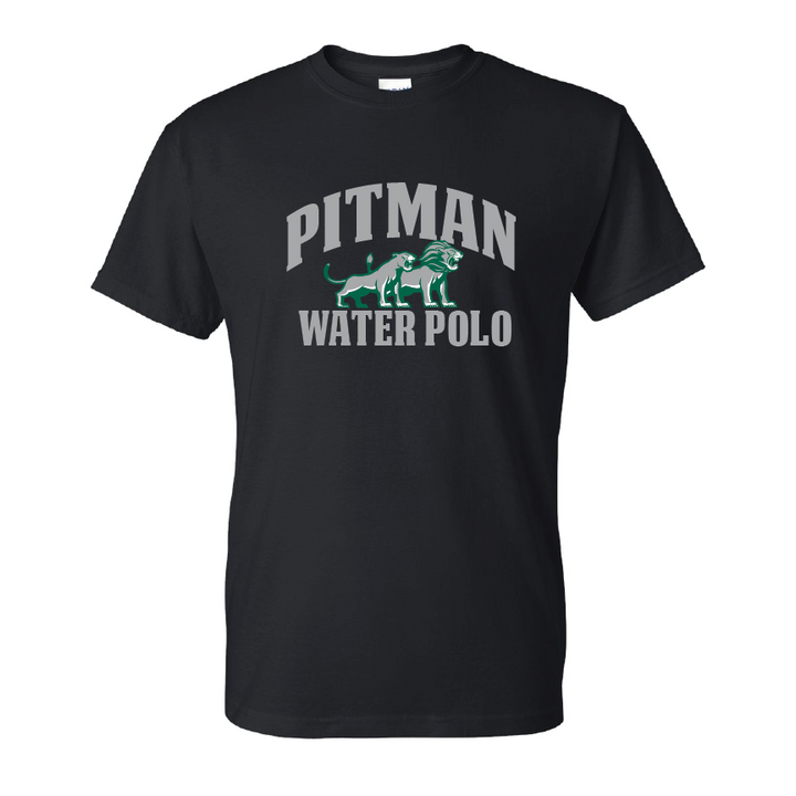 Pitman Water Polo Tee - Black RYTE Sport