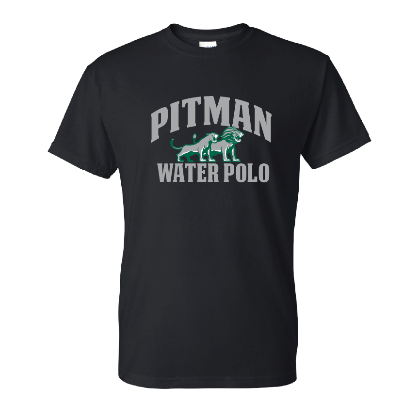 Pitman Water Polo Tee - Black