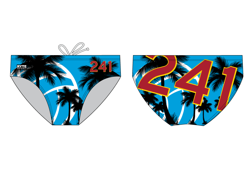 241 Water Polo Club Water Polo Brief RYTE Sport